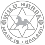 Wild Horse Logo Grey