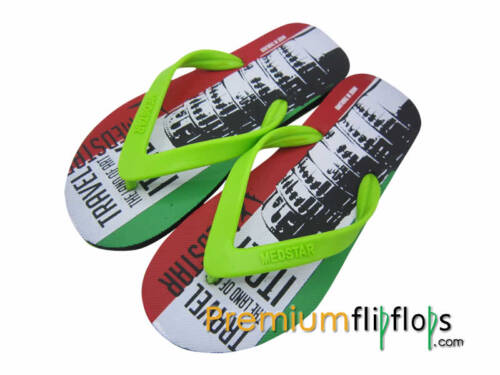 gents leaning tower flip flops
