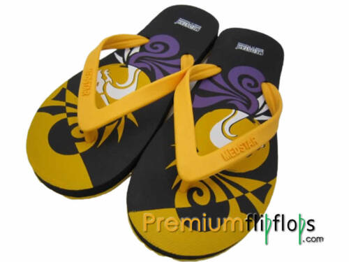 gents majestic artwork flip flops