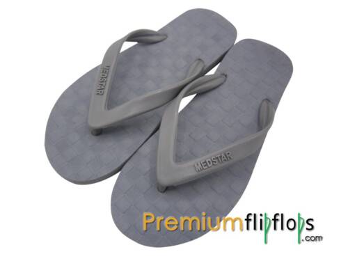 men dark tone flip flops