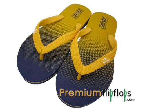 men pure rubber sole flip flops