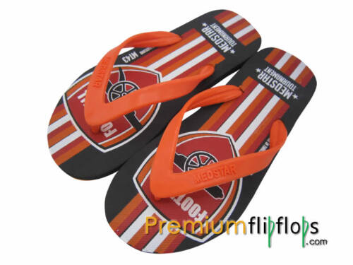 men tournament silkprint flip flops