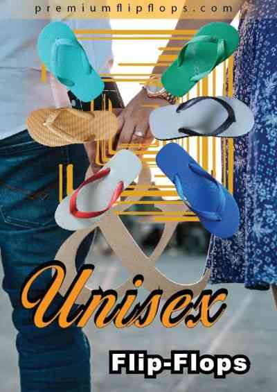 Chanclas premium unisex sin género específico