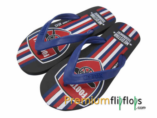 unisex tournament print flip flops