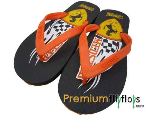 unisex trendy horse printed flip flops